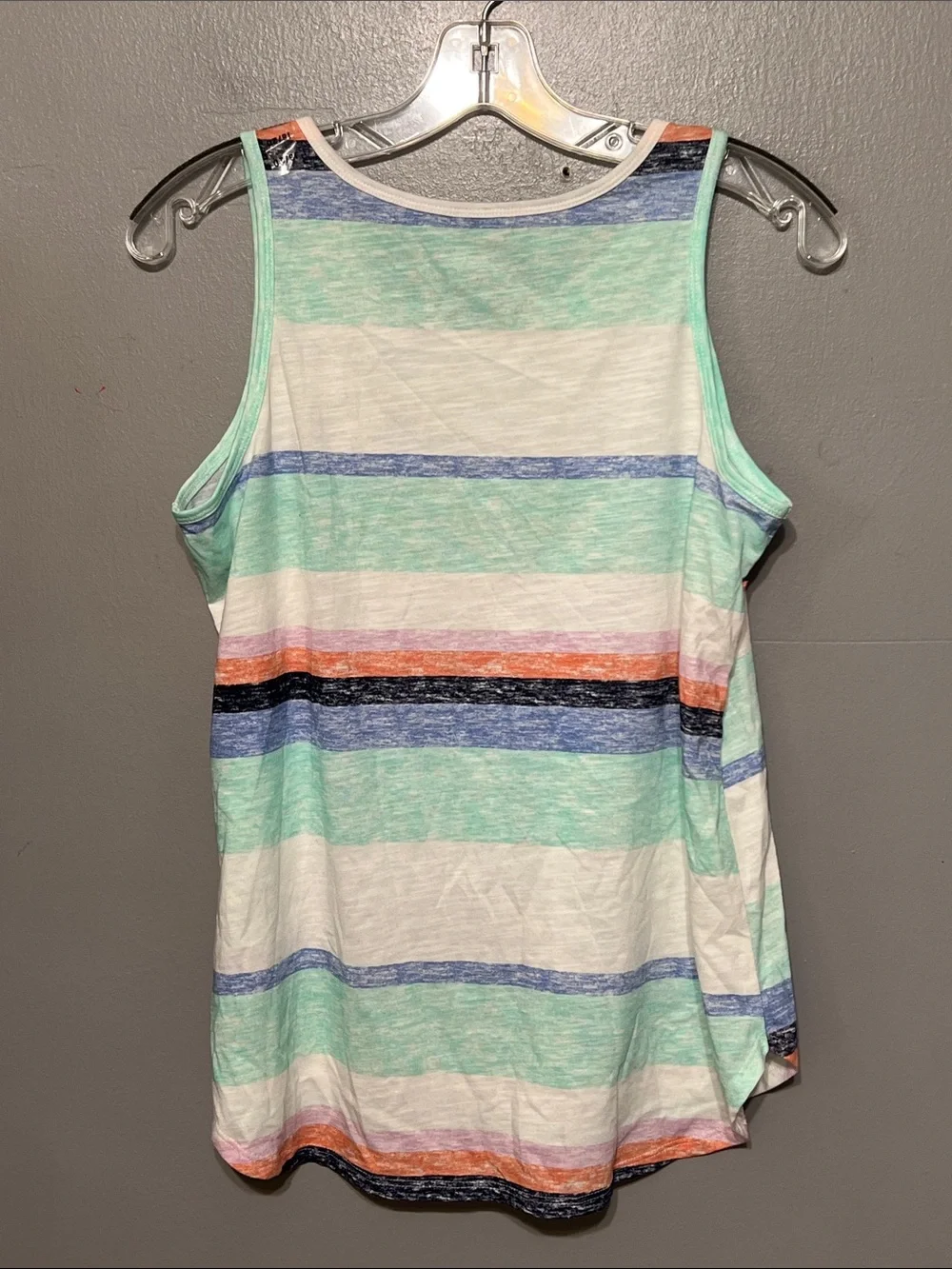 Justice Multi-Color Striped Tank Top Girls 18-20